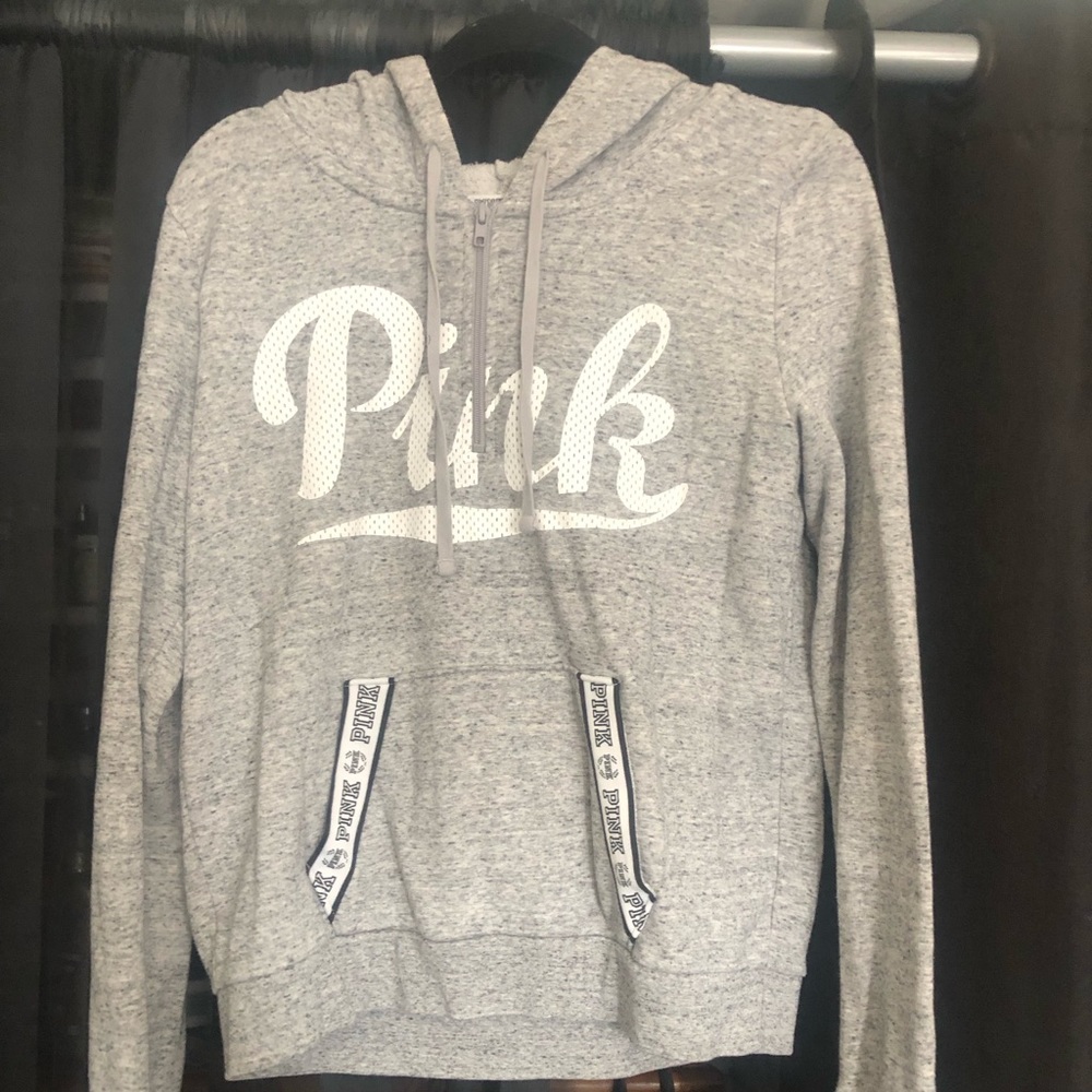 Victoria Secret Pink / Grey Women Hoodie